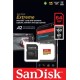 ΚΑΡΤΑ ΜΝΗΜΗΣ SD SANDISK SDSQXA2-064G-GN6MA EXTREME 64GB + ADAPTER 160MB/s A2 V30 UHS-I U3